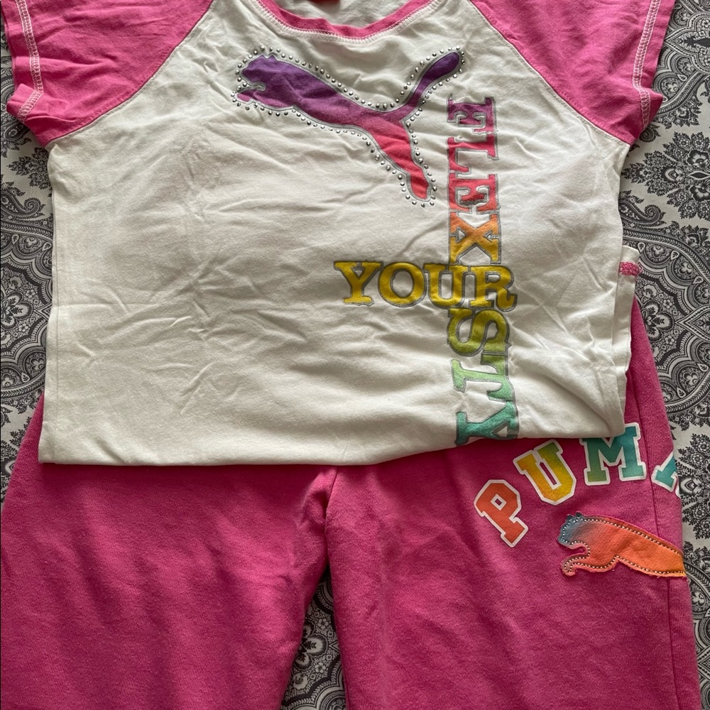 Girls Puma outfit